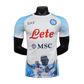 2023/2024 Napoli Face Game Victor Osimhen Champion Kit - Player Version