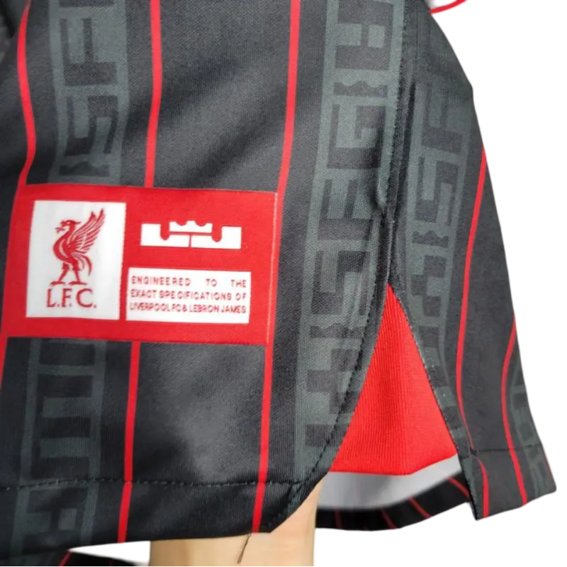 23/24 Liverpool x Lebron Black Jersey Fan Version - GoatGears Store