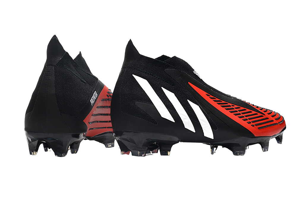 Adidas Predator Edge FG - Black/White/Red - GoatGears