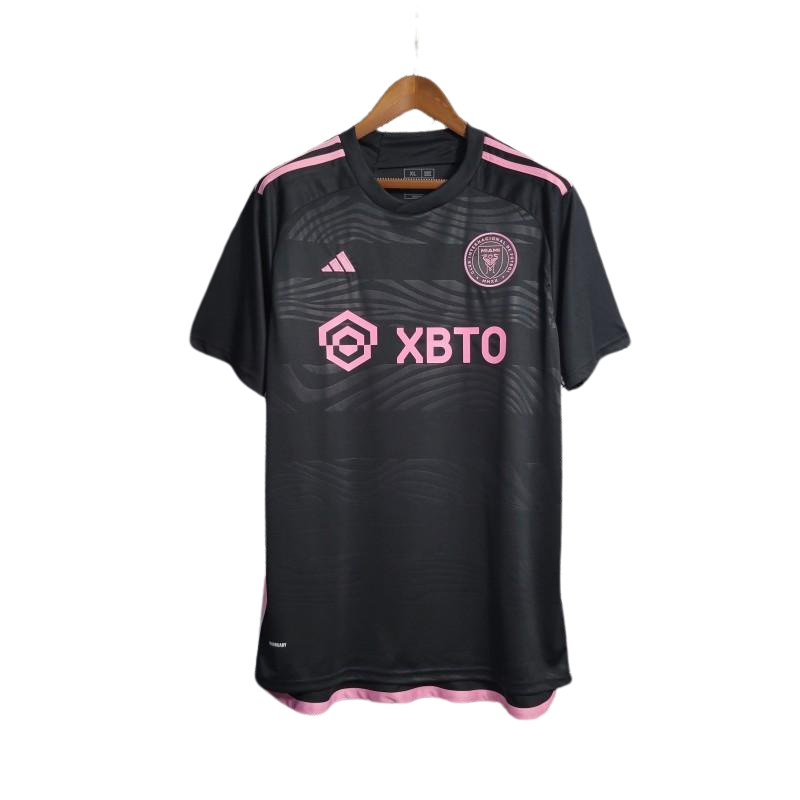 Inter Miami 23/24 Away Black Kit - Fan Version - Front