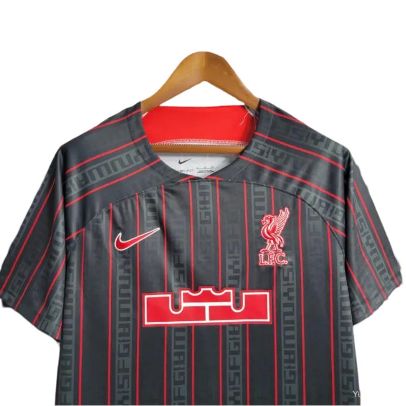 23/24 Liverpool x Lebron Black Jersey Fan Version - GoatGears Store