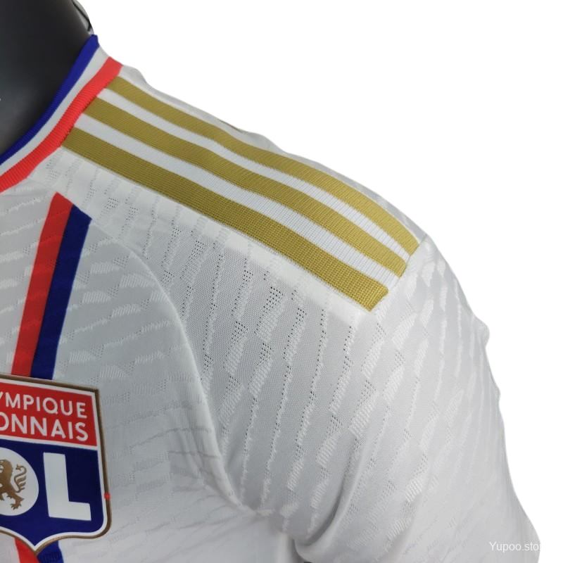 Lyon Home kit 23-24 - Player version - Side