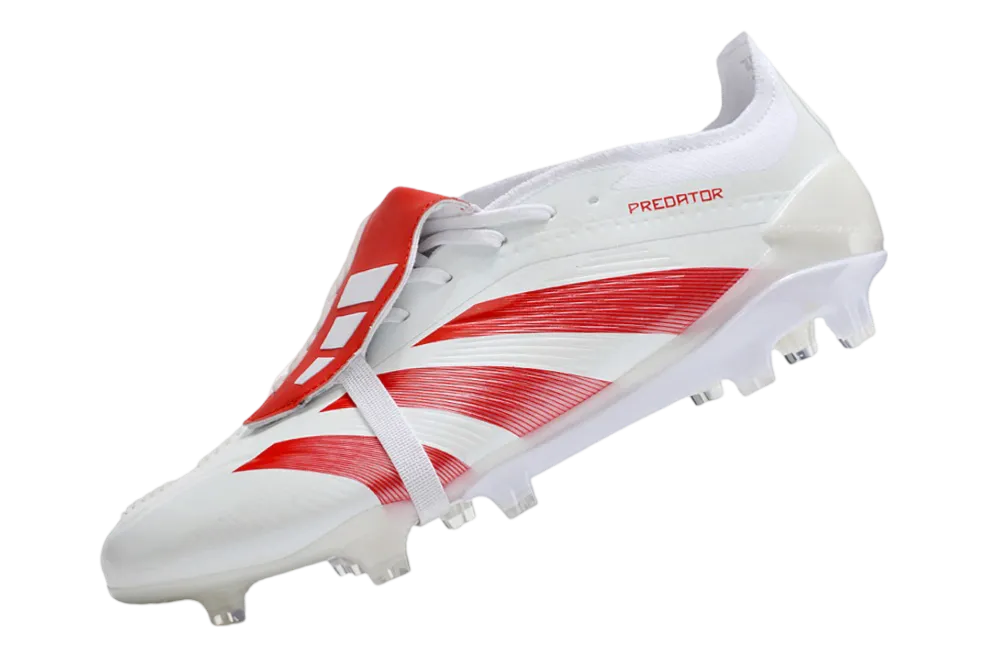 Adidas Predator Elite Tongue - Red & White - GoatGears