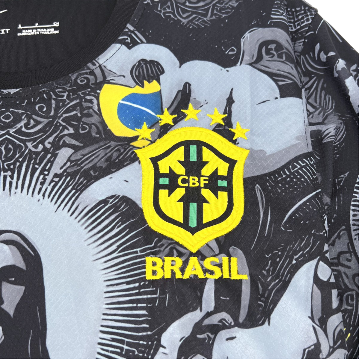 2024/2025 Brazil X Christ Gray Special Edition kit - Fan version - GOATGEARS STORE