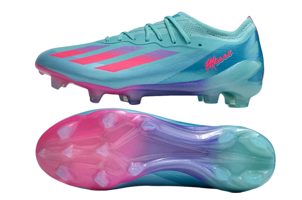 Adidas X Crazyfast - MESSI.1 FG - Blue & Pink | GoatGears Store