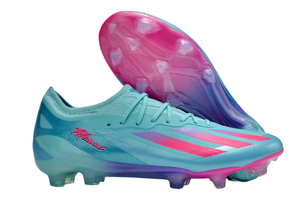 Adidas X Crazyfast - MESSI.1 FG - Blue & Pink | GoatGears Store