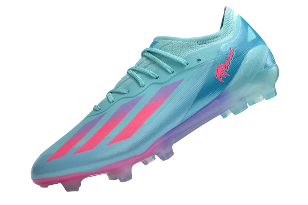 Adidas X Crazyfast - MESSI.1 FG - Blue & Pink | GoatGears Store