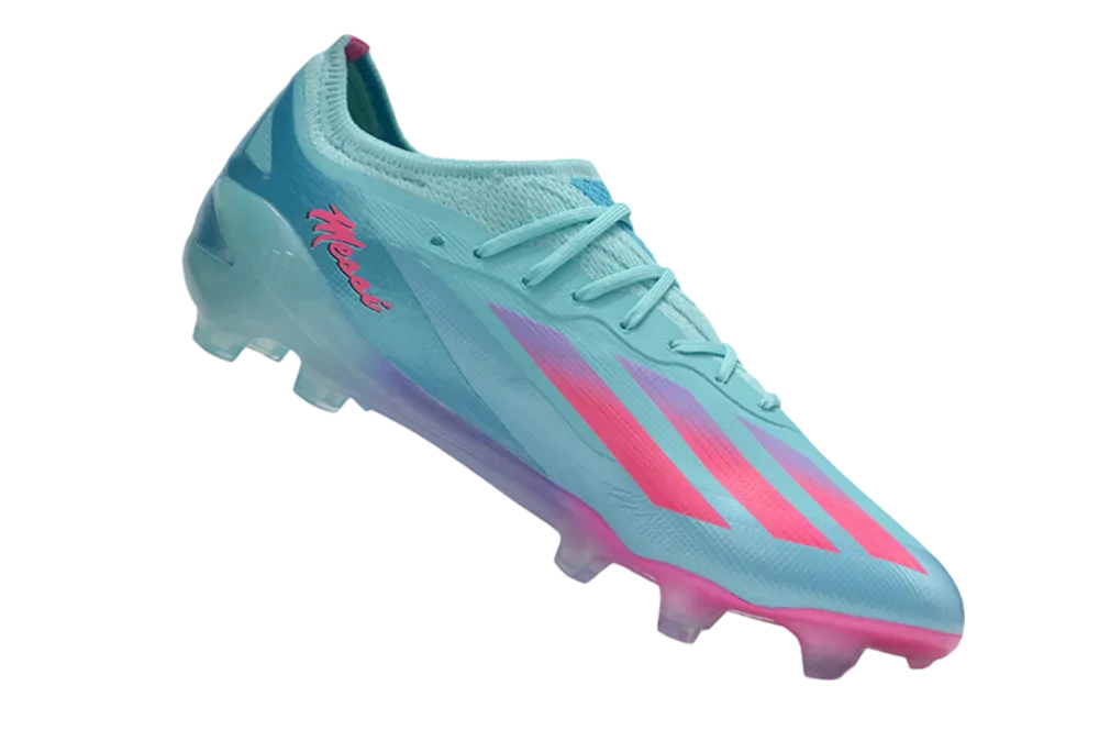 Adidas X Crazyfast - MESSI.1 FG - Blue & Pink | GoatGears Store