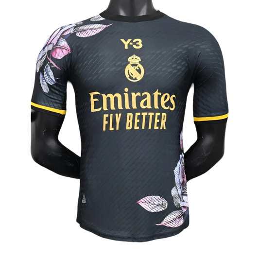 2024 Real Madrid x Y3 Black Special Kit - Player Version - GoatGears