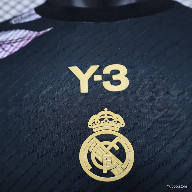 2024 Real Madrid x Y3 Black Special Kit - Player Version - GoatGears