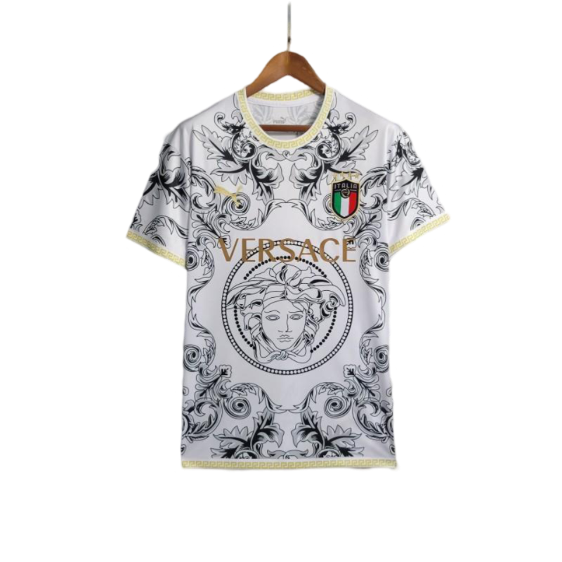 2022/2023 Special Edition Versace X  Italy White kit - Fan Version - GOATGEARS