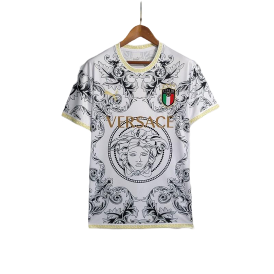 2022/2023 Special Edition Versace X  Italy White kit - Fan Version - GOATGEARS