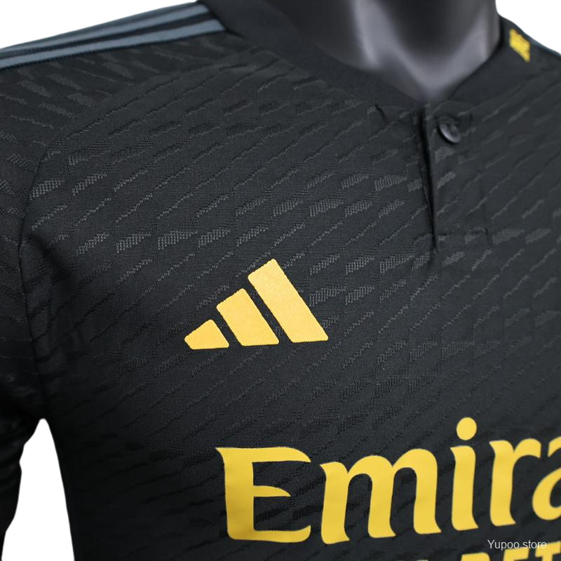 2024 Real Madrid x Y3 Black Special Kit - Player Version - Goatgears