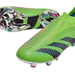 Adidas Predator Accuracy+ FG Firm Ground Soccer Cleats - Green/Blue/Black - GoatGears