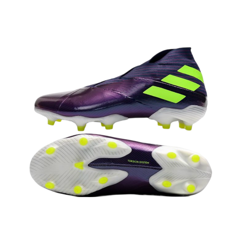 Adidas Nemeziz 19+ FG Purple Yellow - GoatGears Store