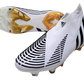 Adidas Predator Edge+ FG Al Hilm - White/Black/Metallic Gold - GoatGears