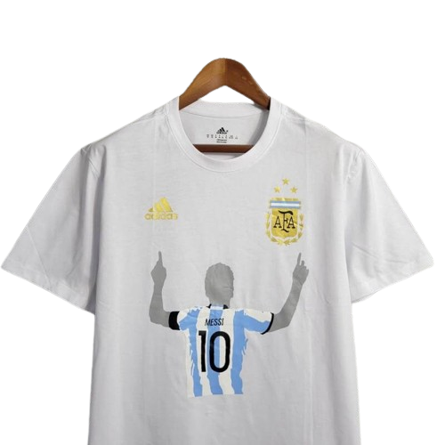 2023 Argentina White Casual T-Shirts - Goatgears