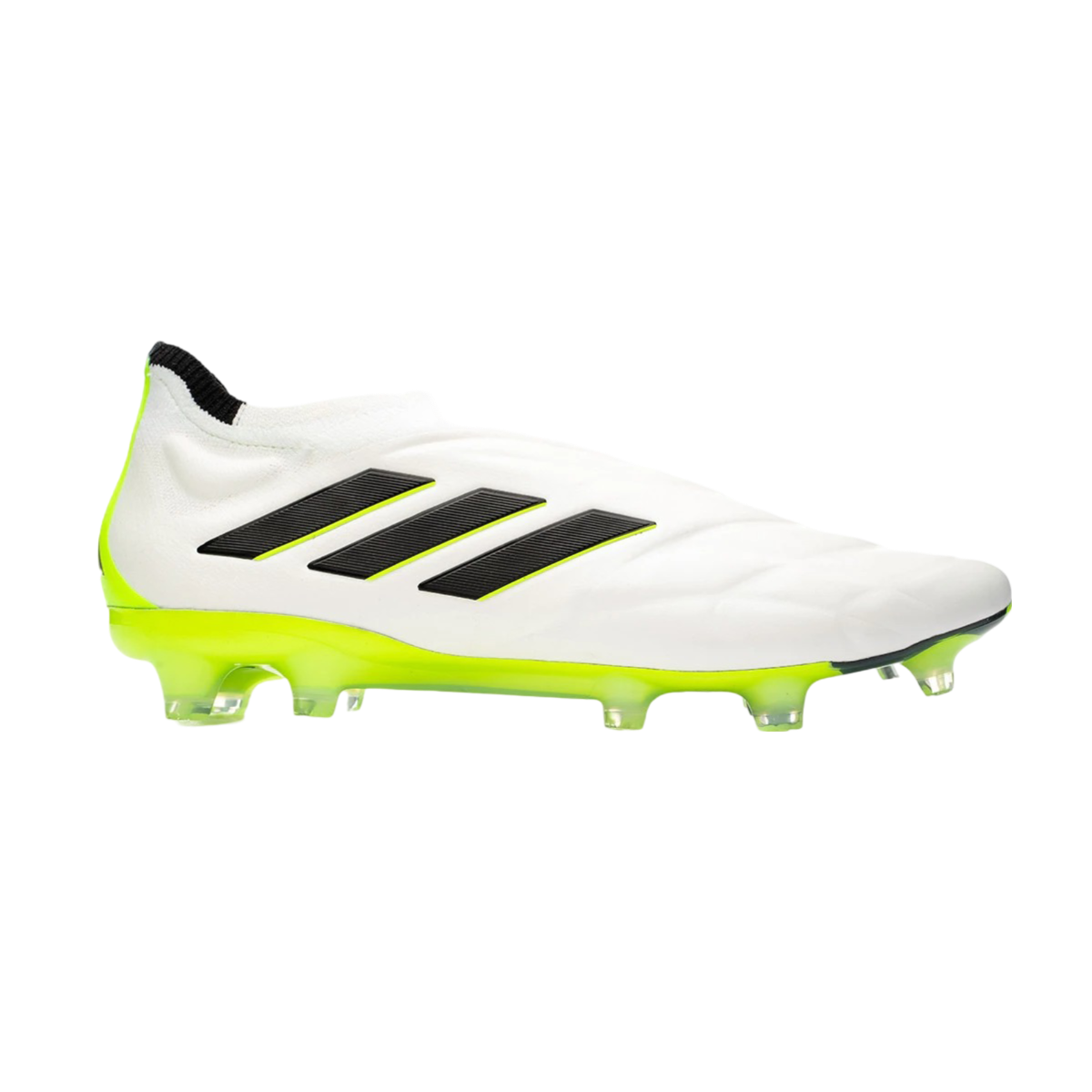 Adidas Copa Pure+ FG White Black Lemon - GoatGears Store