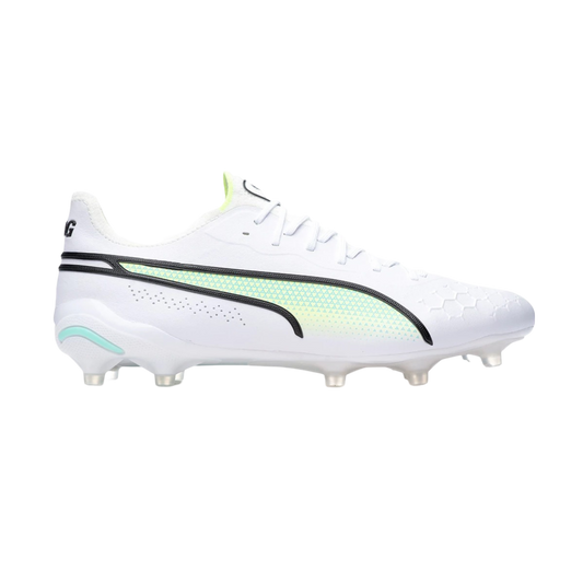 Puma King Ultimate FG/AG White - GoatGears Store