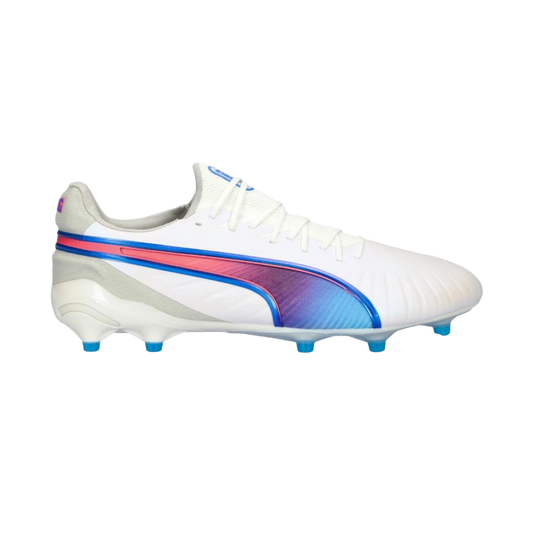 Puma King Ultimate FG/AG White Bluemazing - GoatGears Store