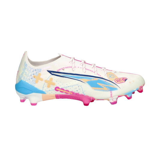 Puma Ultra 5 Ultimate FG White Luminous - GoatGears Store