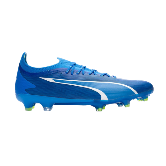 Puma Ultra Ultimate FG White Blue - GoatGears Store