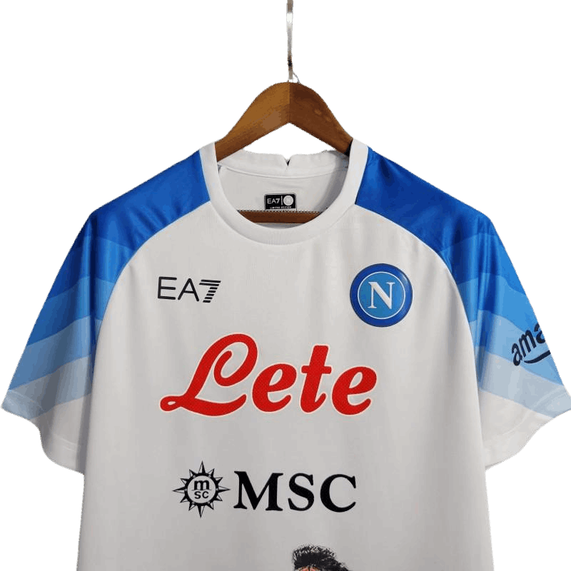 Napoli 23/24 Special Edition Face Game White Kit - Fan Version - Front