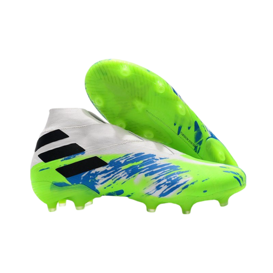 Adidas Nemeziz 19+ FG White Green Black - GoatGears Store