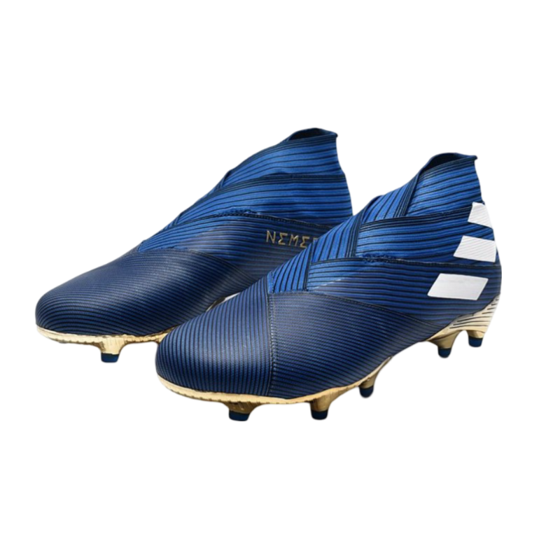 Adidas Nemeziz 19+ FG Blue White Black - GoatGears Store