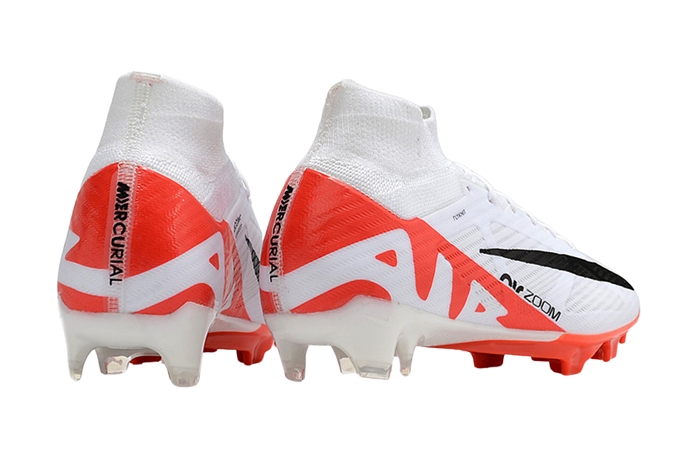 Nike Zoom Superfly 9 Elite FG Soccer Cleats (Bright Crimson/White/Black) - GoatGears