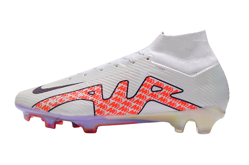 Nike Zoom Mercurial Vapor 15 Elite FG White Bright Crimson - GoatGears