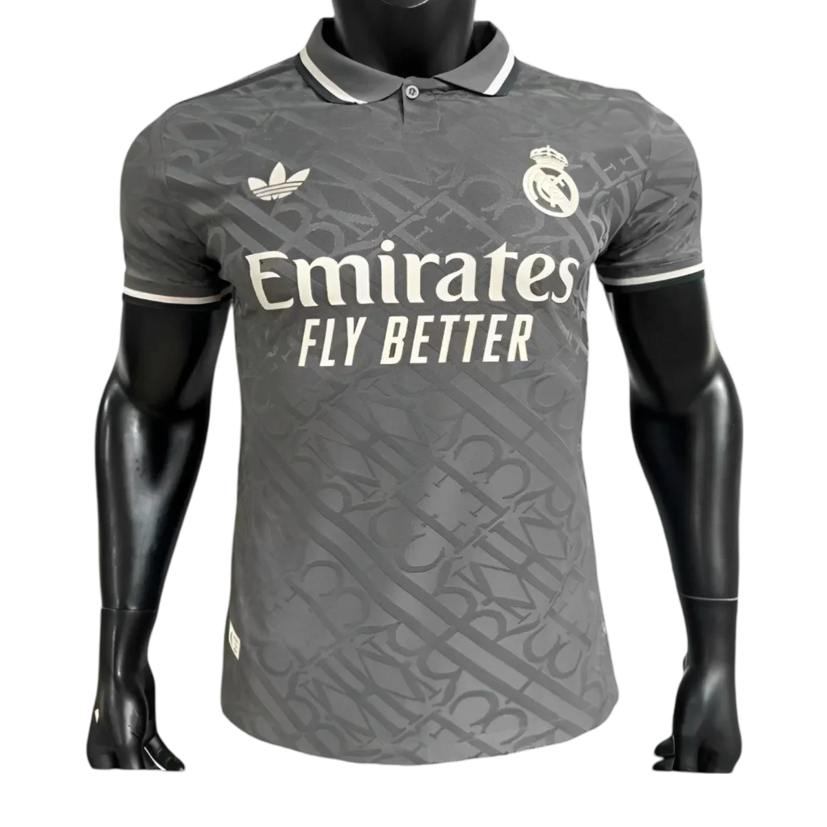 24/25 Real Madrid Third Black Jersey - Player Version | GoatGears Store