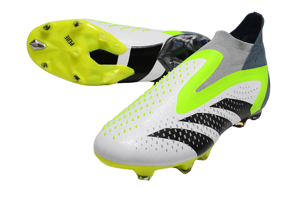 Adidas Predator Accuracy + AG Crazyrush - Blanc/Noir/Lucid Lemon - GoatGears