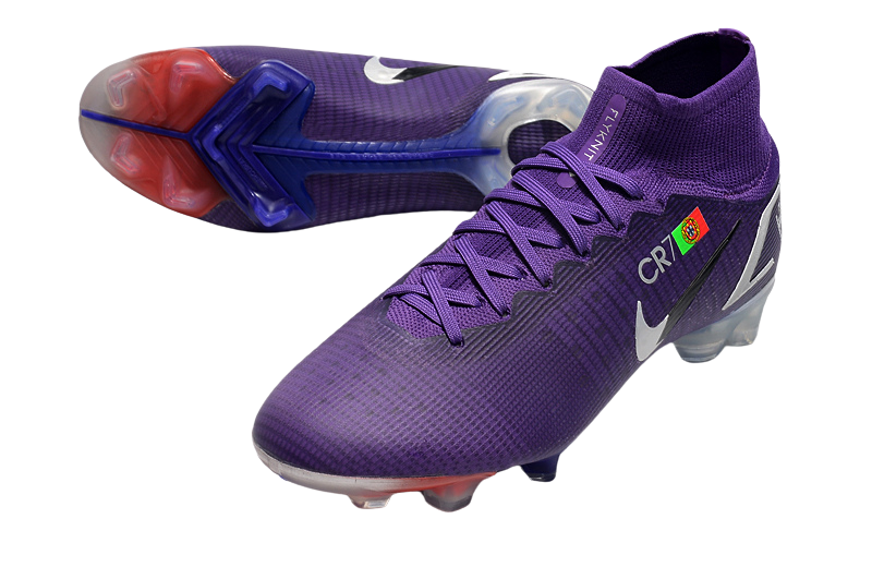 Nike Mercurial Superfly 8 Elite FG Ronaldo CR7 Purple - GoatGears