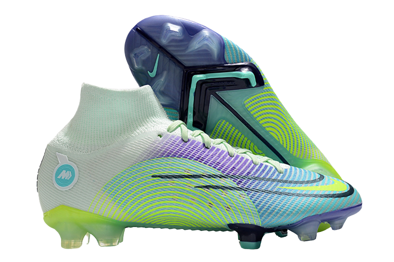 Nike Mercurial Superfly 8 Elite FG Dream Speed - Barely Green Electro Purple - GoatGears