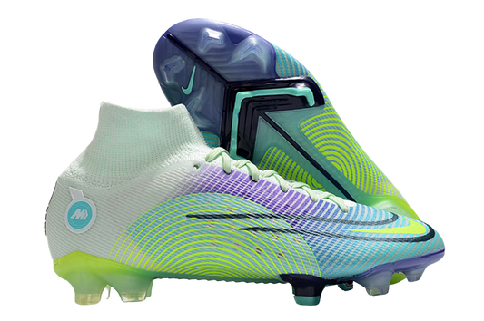 Nike Mercurial Superfly 8 Elite FG Dream Speed - Barely Green Electro Purple - GoatGears