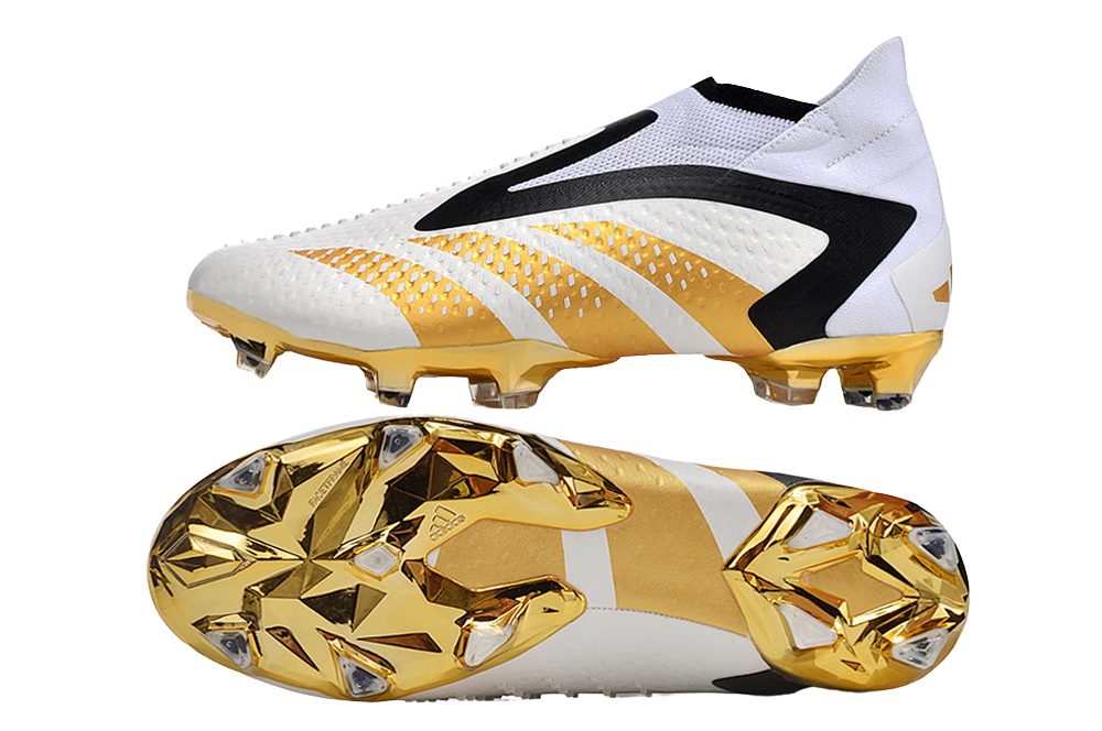 Adidas Predator Accuracy+ FG x Jude Bellingham - White/Gold/Black - GoatGears