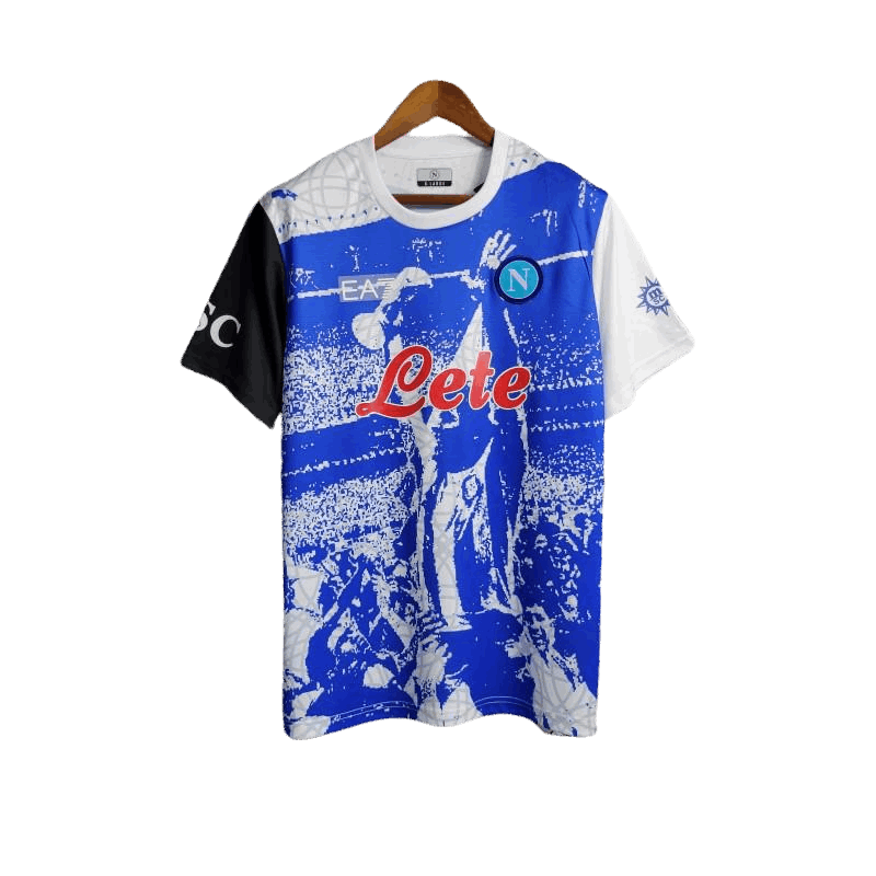 2023/2024 Napoli Blue "Maradona" Special Edition kit - Fan version