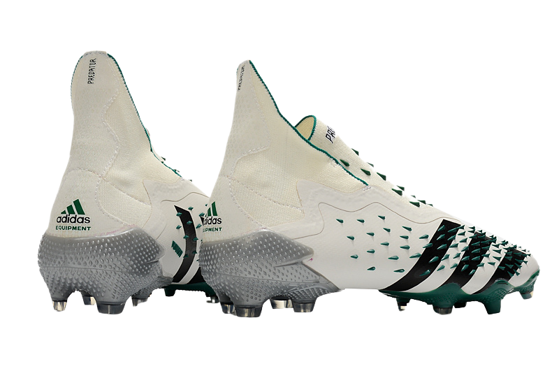 Adidas Predator Freak+ FG EQT Demonskin White Sub Green - GoatGears