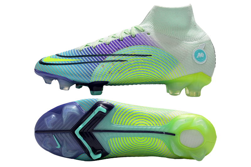 Nike Mercurial Superfly 8 Elite FG Dream Speed - Barely Green Electro Purple - GoatGears