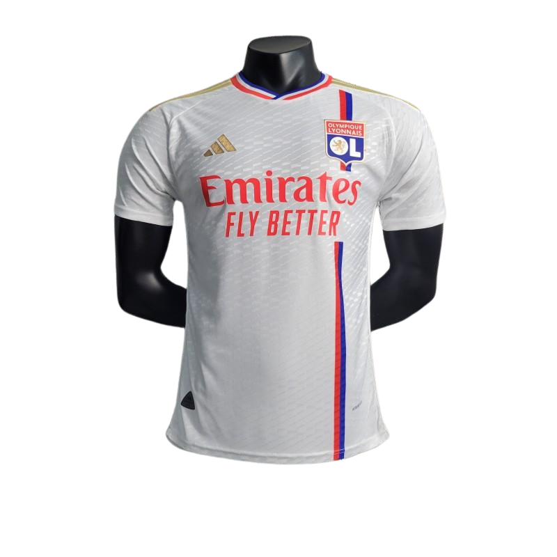 Lyon Home kit 23-24 - Player version - Front