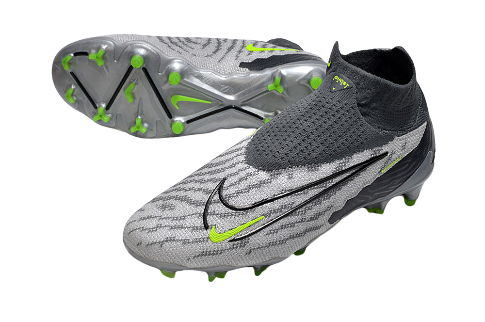 Nike Phantom GX Elite FG - Grey & Yellow - GoatGears