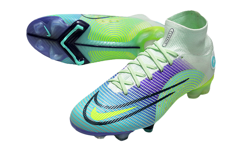 Nike Mercurial Superfly 8 Elite FG Dream Speed - Barely Green Electro Purple - GoatGears