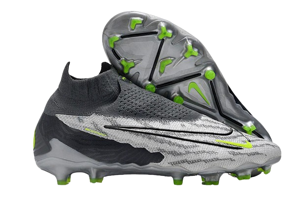 Nike Phantom GX Elite FG - Grey & Yellow