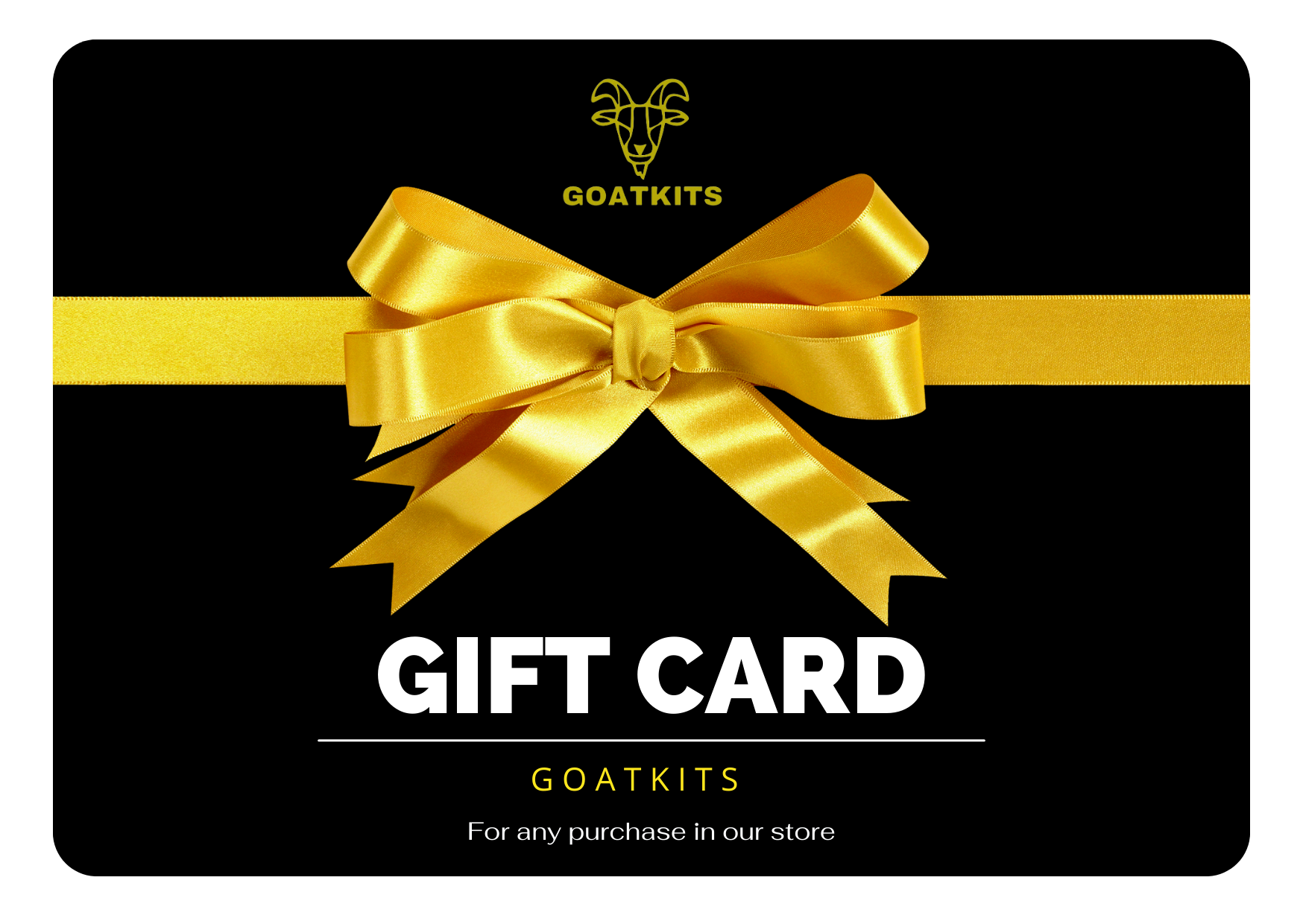 GoatKits Gift Card - Goatkits